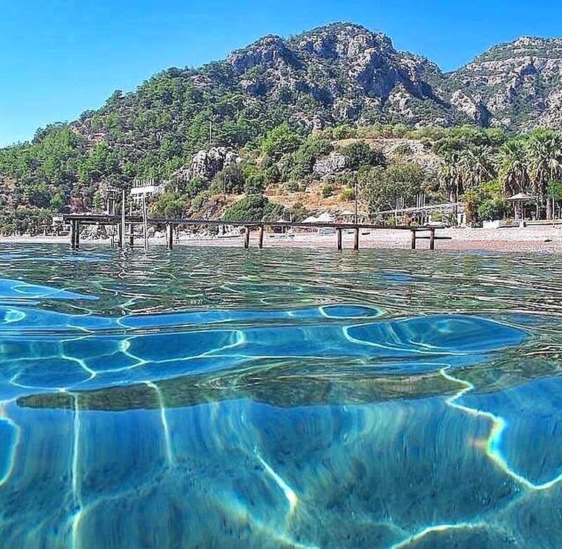 Текирова прозрачное море